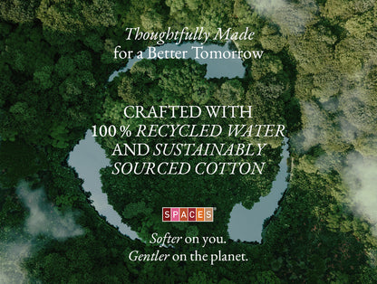 Essentials 100% Cotton Single Bedsheet, 144 TC, Geometric, Rust