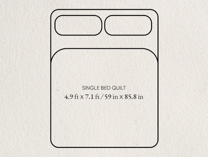 Essentials 100% Cotton Single Quilt, 144 TC, Floral, Blush