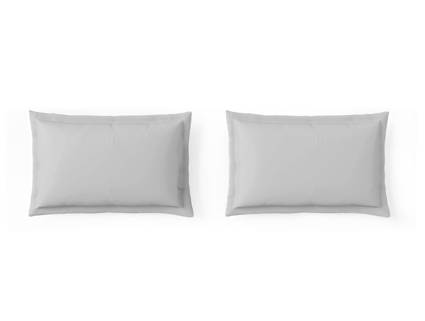 Essentials 100% Cotton Large Bedsheet, 170 TC, Solid, Light Grey