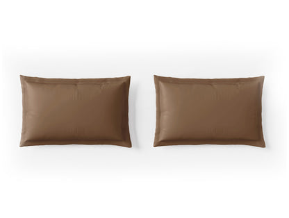 Essentials 100% Cotton Large Bedsheet, 170 TC, Solid, Dark Brown