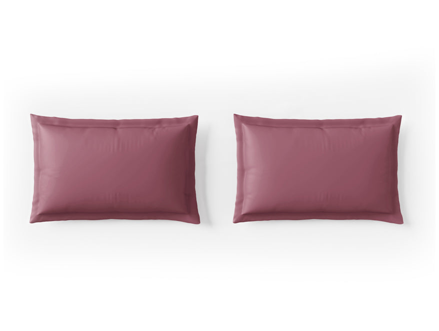 Essentials 100% Cotton Large Bedsheet, 170 TC, Solid, Dark Pink