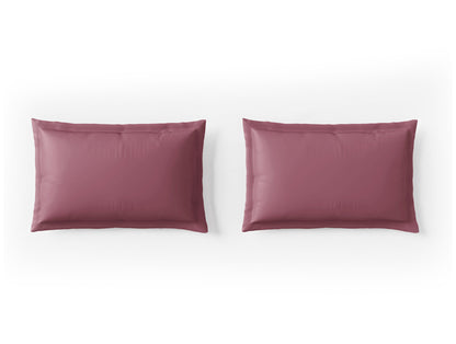 Essentials 100% Cotton Large Bedsheet, 170 TC, Solid, Dark Pink