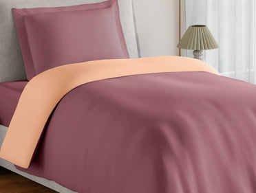 Essentials 100% Cotton Single Quilt, 170 TC, Solid, Buff