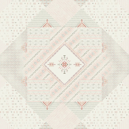 Innovations Hygro Cotton Double Quilt, 210 TC, Geometric, Cream