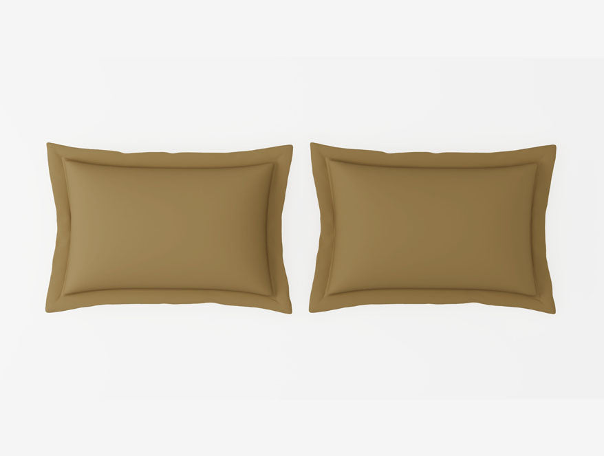 Organic Prewash 100% Organic Cotton Large Bedsheet, 180 TC, Solid, Light Brown