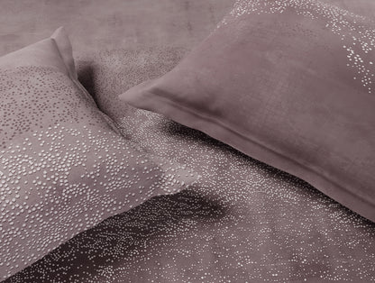 Luxury Alive 100% Cotton Large Bedsheet, 300 TC, Abstract, Light Blush