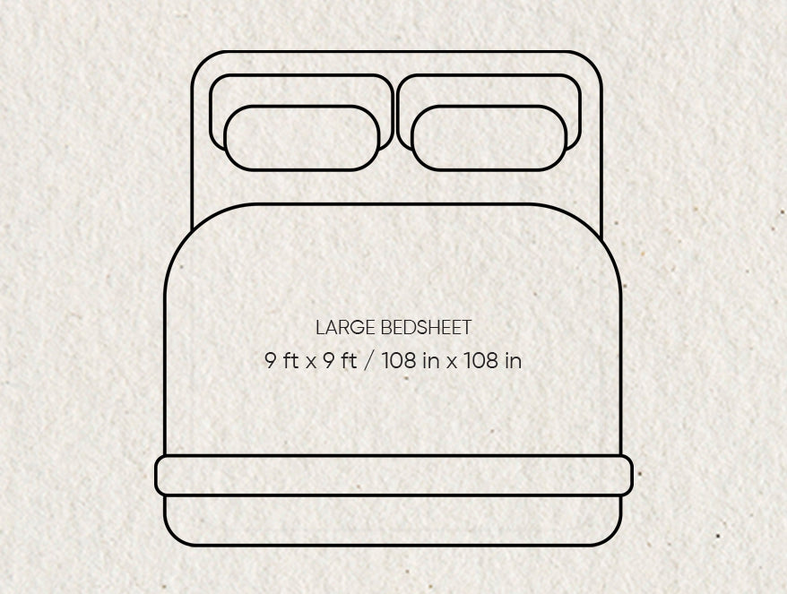 Luxury Celestia 100% Cotton Large Bedsheet, 800 TC, Embroidered, Dark Blue