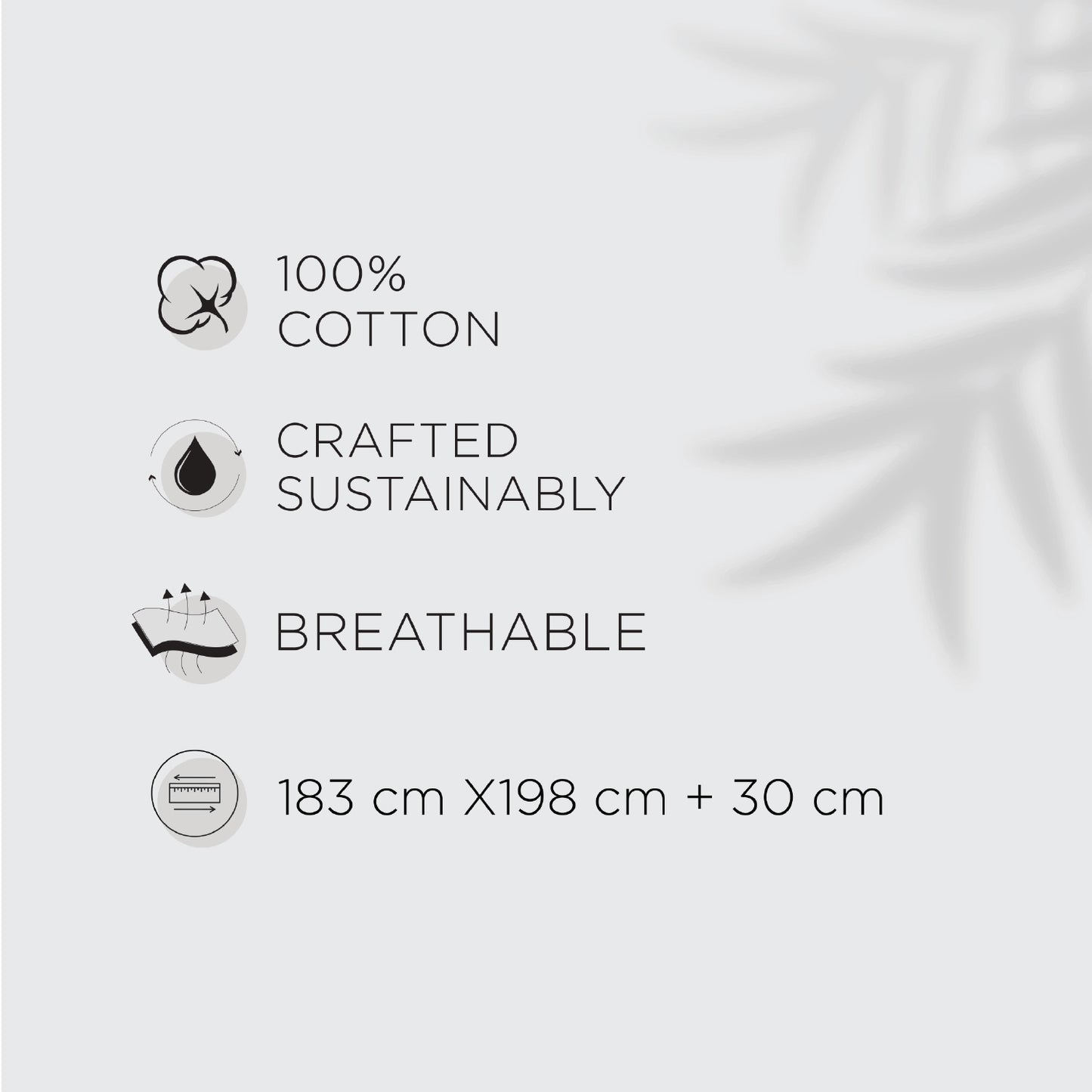 Spaces Flora 100% Cotton 144 TC Percale Floral Fitted King Sheet with 2 Pillow Covers, Beige