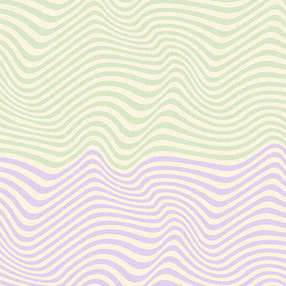 Spaces Neo Paradox 100% Cotton 152 TC Percale Geometric Large Bedsheet with 2 Pillow Covers, Light Green