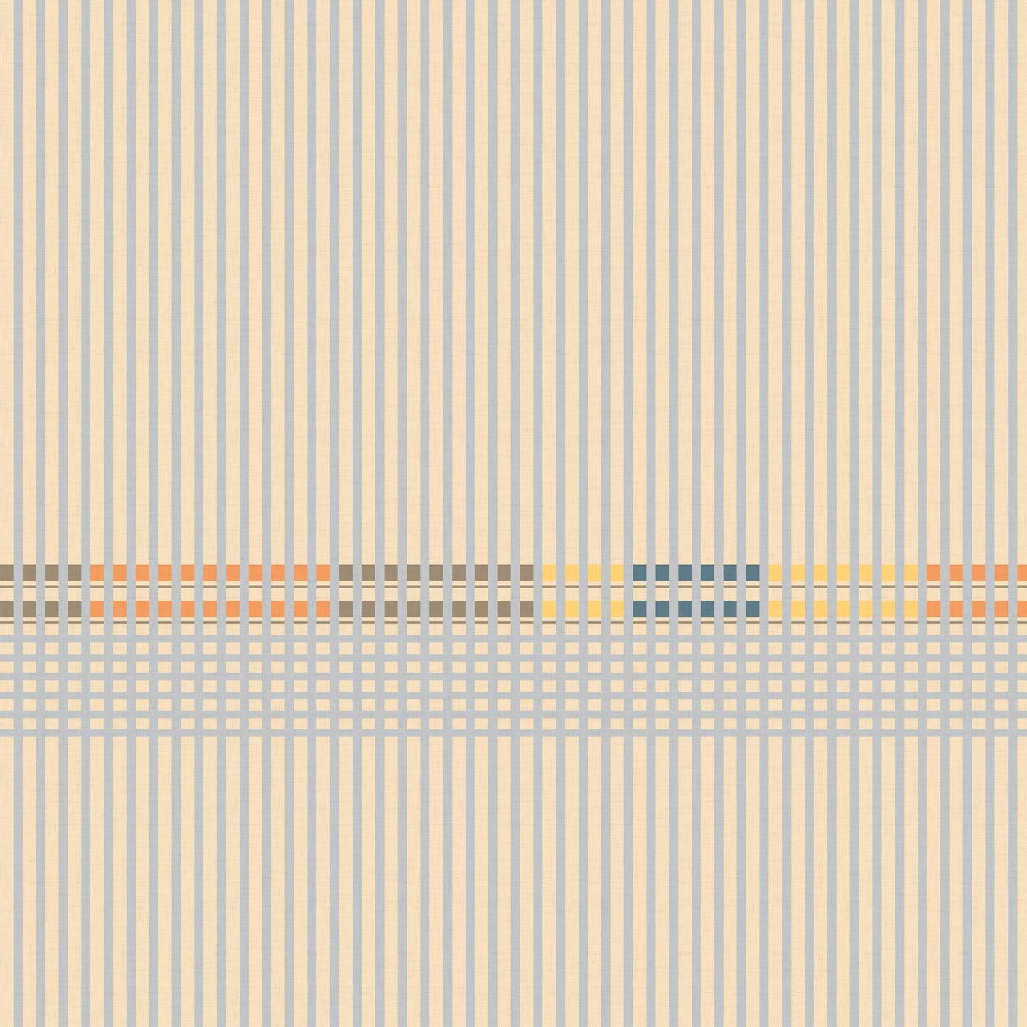 Spaces Neo Paradox 100% Cotton 152 TC Percale Geometric Large Bedsheet with 2 Pillow Covers, Light Yellow