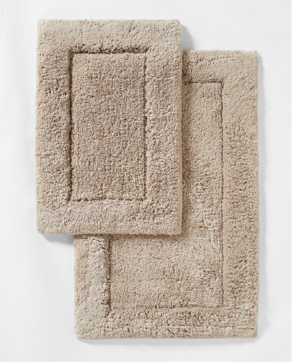 Spaces Hygro Cotton 2000 GSM Solid Brown Large Bath Mat – 50 X 80 CM