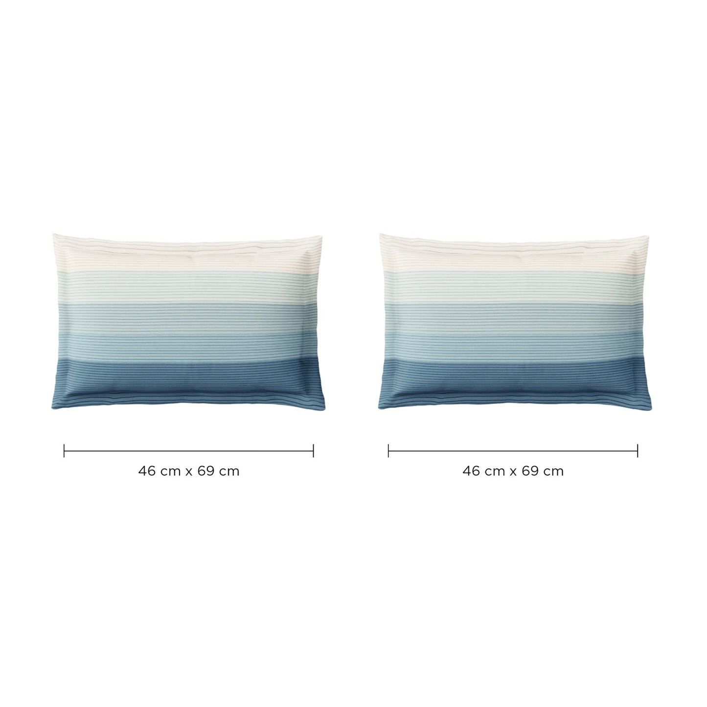 Spaces Avaris Structure 100% Cotton 210 TC Sateen Geometric Large Bedsheet with 2 Pillow Covers, Cream