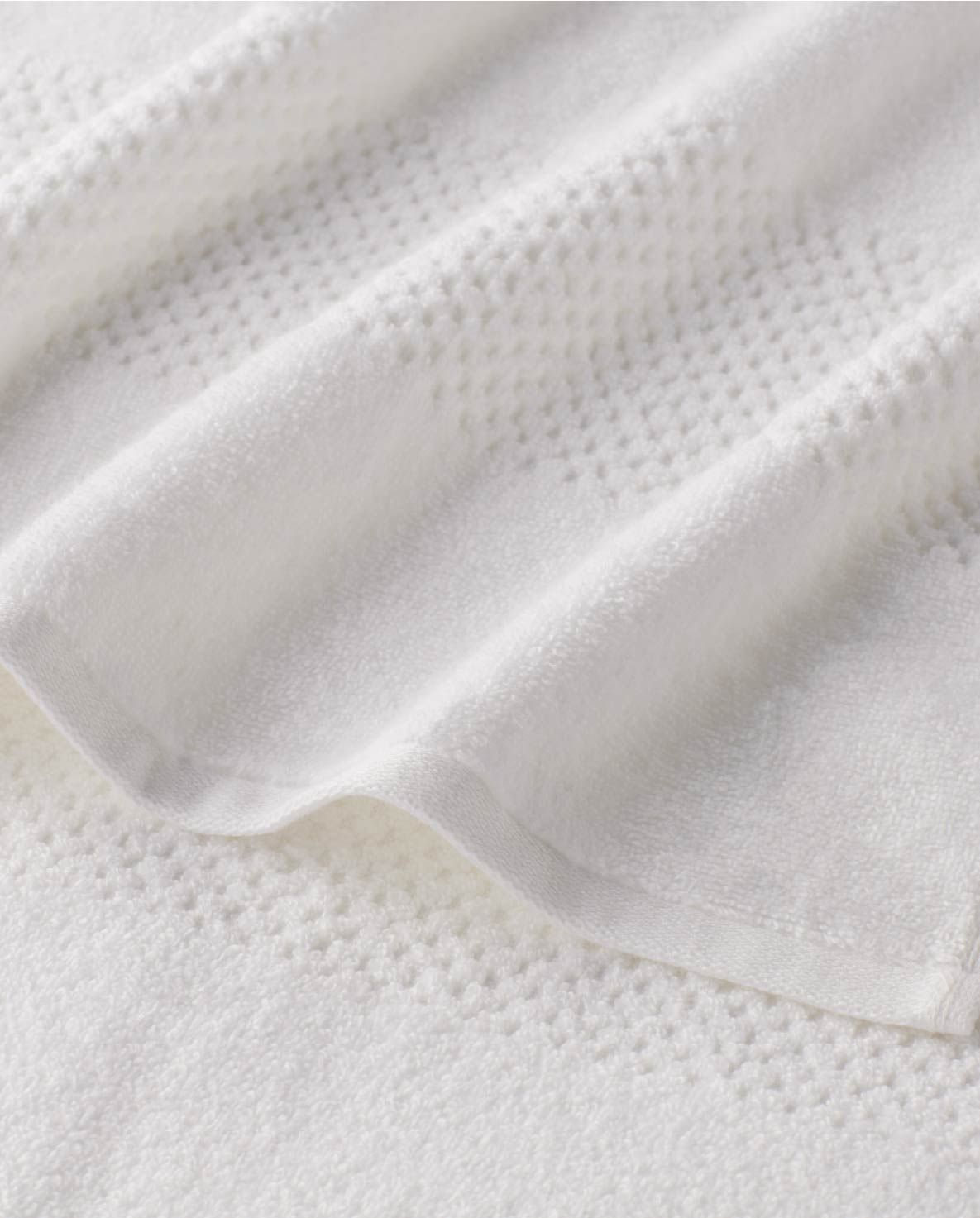 Spaces Swift Dry 100% Cotton 450 GSM White Solid 4 Face Towels Set – 30 x 30 CM