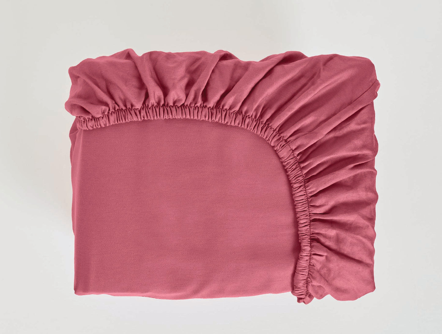 Spaces Aven Rose Solid 100% Cotton 210 TC Large Bedsheet with 2 Pillow Covers - 108 x 108 Inches