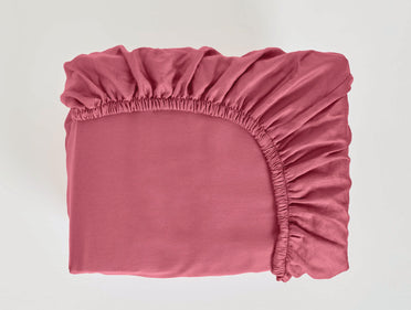 Spaces Aven Rose Solid 100% Cotton 210 TC Large Bedsheet with 2 Pillow Covers - 108 x 108 Inches