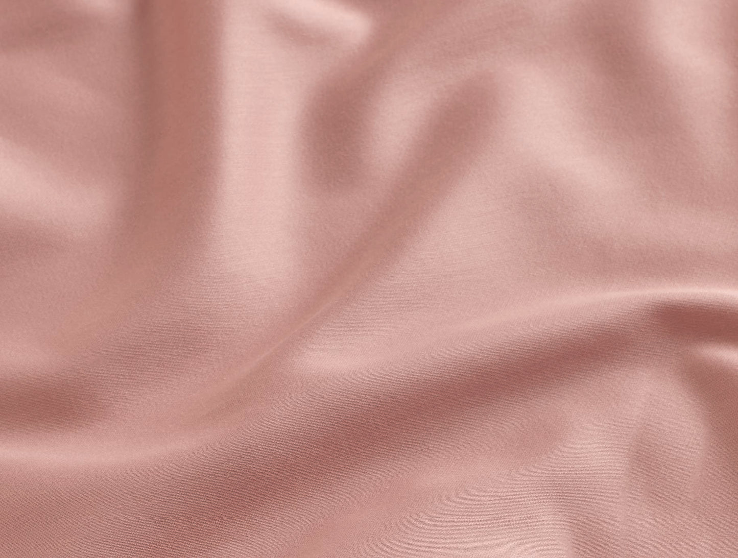 Spaces Aven Blush Solid 100% Cotton 210 TC Large Bedsheet with 2 Pillow Covers - 108 x 108 Inches
