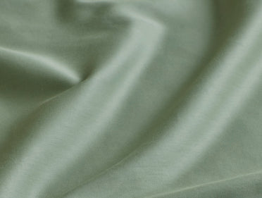 Spaces Aven Sage Solid 100% Cotton 210 TC Large Bedsheet with 2 Pillow Covers - 108 x 108 Inches