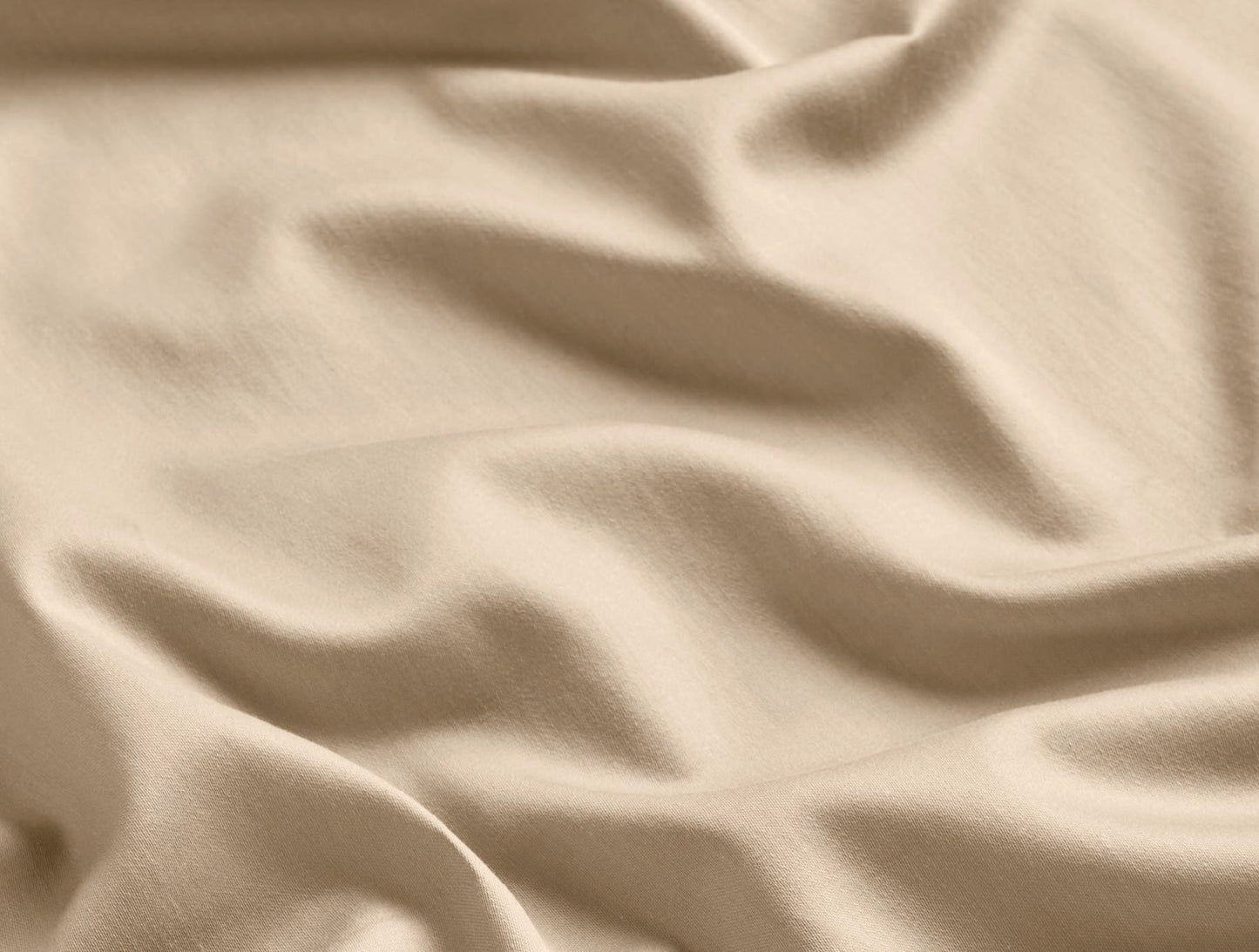 Spaces Aven Brown Solid 100% Cotton 210 TC Large Bedsheet with 2 Pillow Covers - 108 x 108 Inches