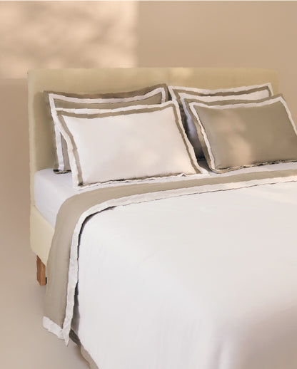 Spaces Hygro Cotton 400 TC Sateen Light Yellow Solid Single Quilt – 59 x 85 Inches