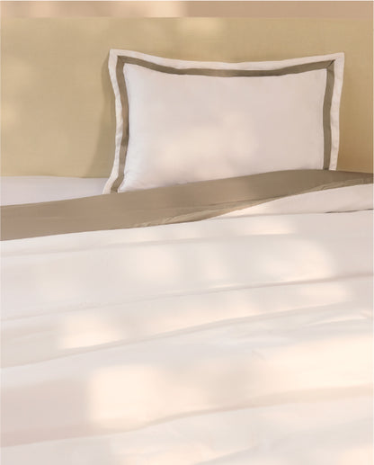 Spaces Hygro Cotton 400 TC Sateen Light Yellow Solid Single Quilt – 59 x 85 Inches