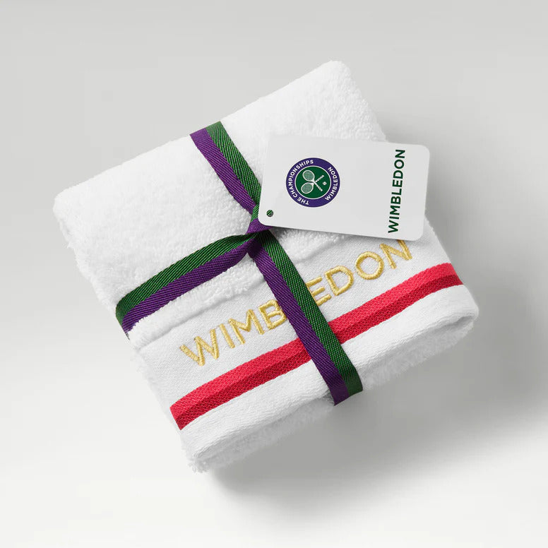 Wimbledon 100% Cotton 420 GSM Dobby Sports Bath towel - Strawberry