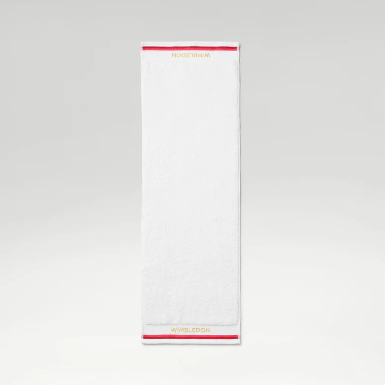 Wimbledon 100% Cotton 420 GSM Dobby Sports Bath towel - Strawberry