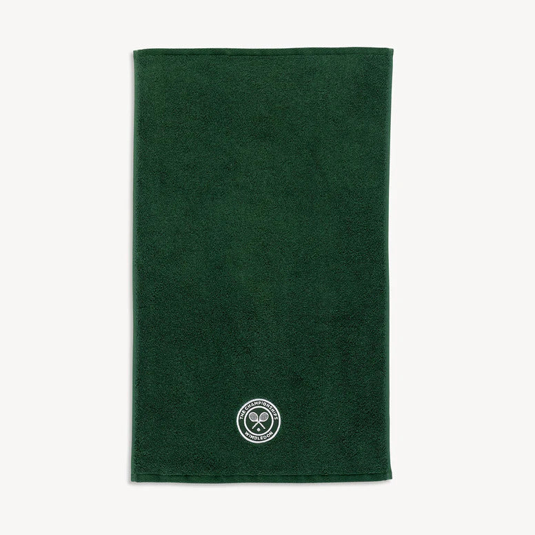 Wimbledon 100% Cotton 520 GSM Dobby Plain Sports Hand Towel - Green