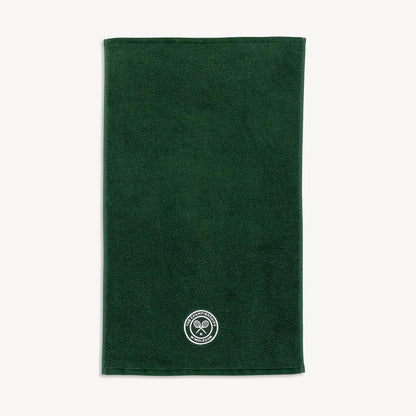 Wimbledon 100% Cotton 520 GSM Dobby Plain Sports Hand Towel - Green