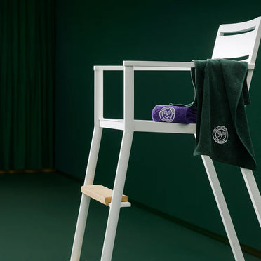 Wimbledon 100% Cotton 520 GSM Dobby Plain Sports Hand Towel - Green
