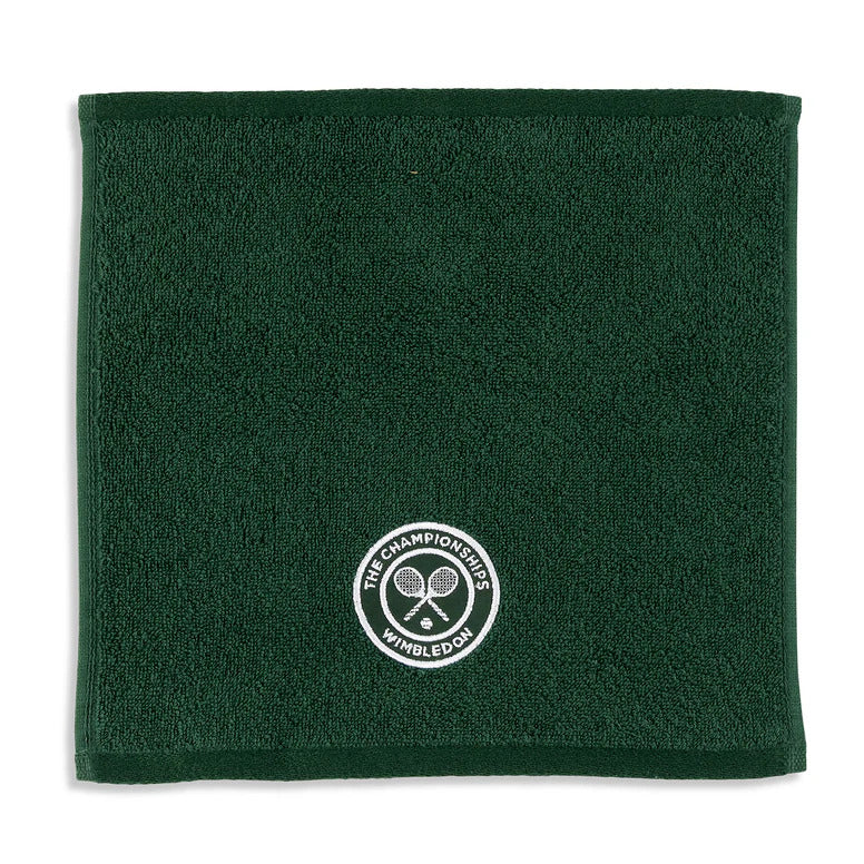 Wimbledon 100% Cotton 520 GSM Dobby Set of 2 Face Towel - Green