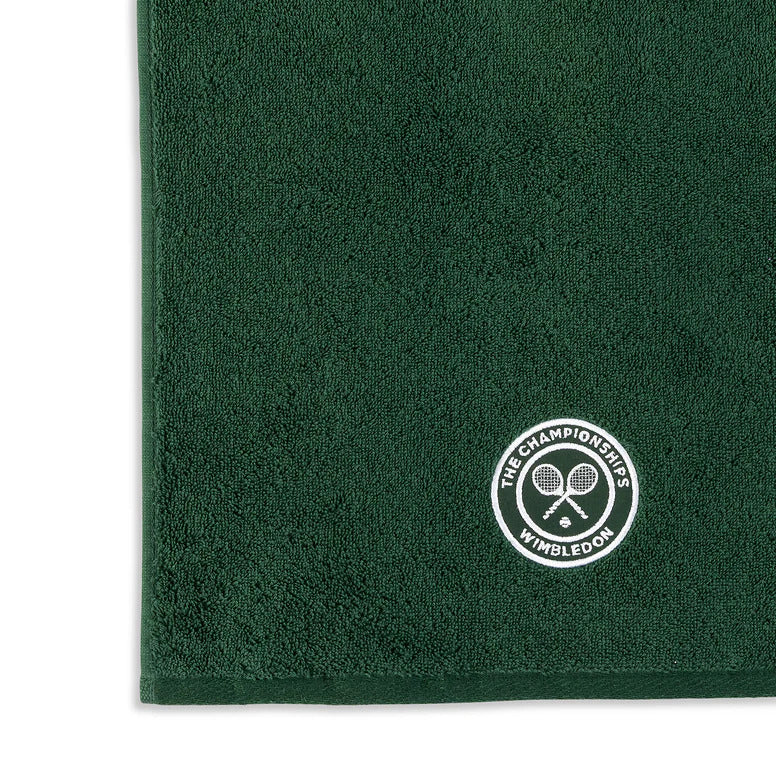 Wimbledon 100% Cotton 520 GSM Dobby Set of 2 Face Towel - Green