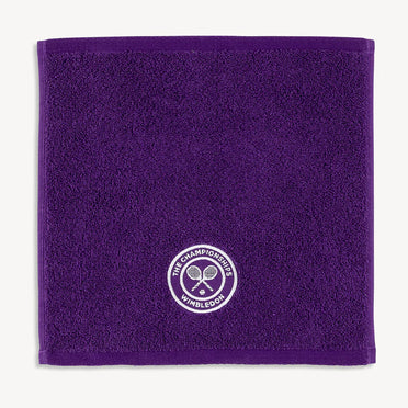 Wimbledon 100% Cotton 520 GSM Dobby Set of 2 Face Towel - Purple