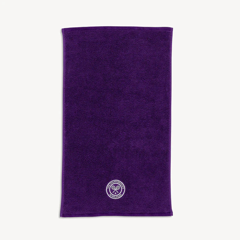 Wimbledon 100% Cotton 520 GSM Dobby Set of 2 Face Towel - Purple
