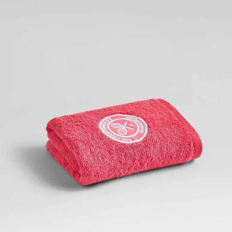 Wimbledon 100% Cotton 520 GSM Dobby Set of 2 Face Towel - Pink