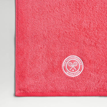 Wimbledon 100% Cotton 520 GSM Dobby Set of 2 Face Towel - Pink