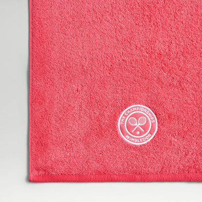 Wimbledon 100% Cotton 520 GSM Dobby Set of 2 Face Towel - Pink