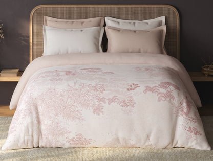 Spaces Sierra Light Blush Floral 100% Hygro Cotton 210 TC Double Quilt - 88 x 106 Inches