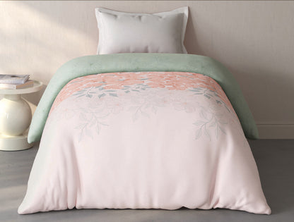 Spaces Fiora Light Yellow Ornate 100% Cotton Single Quilt Blanket - 59 x 85 Inches
