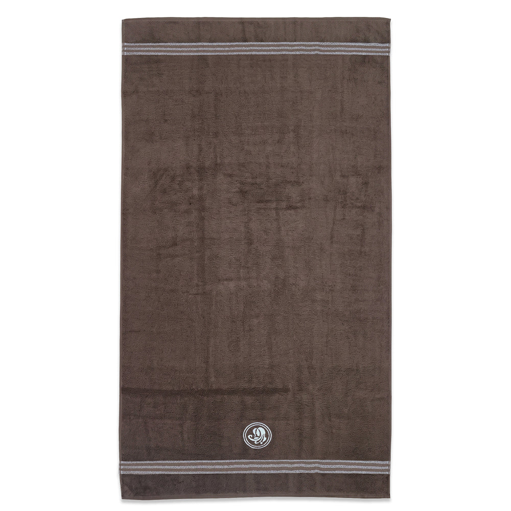 Astrogram Virgo Zodiac 100% Cotton Bath Towel, 500 GSM, Embroidered, Dark Brown