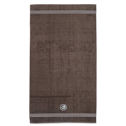 Astrogram Virgo Zodiac 100% Cotton Bath Towel, 500 GSM, Embroidered, Dark Brown