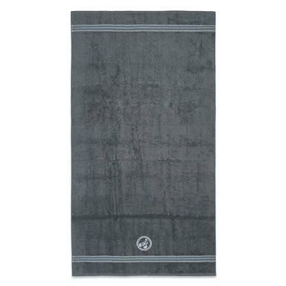 Astrogram Libra Zodiac 100% Cotton Bath Towel, 500 GSM, Embroidered, Blue