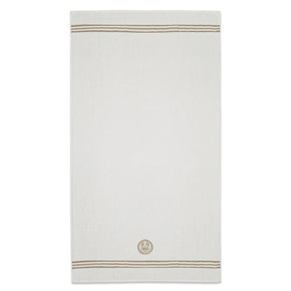 Astrogram Cancer Zodiac 100% Cotton Bath Towel, 500 GSM, Embroidered, White