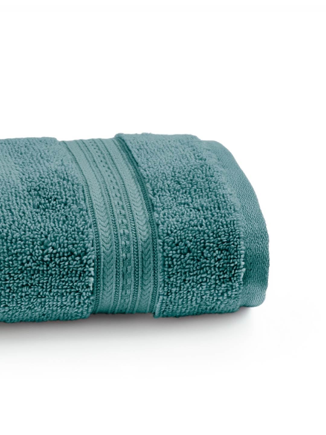 Opulent 100% Cotton Hand Towel, 550 GSM, Solid, Teal