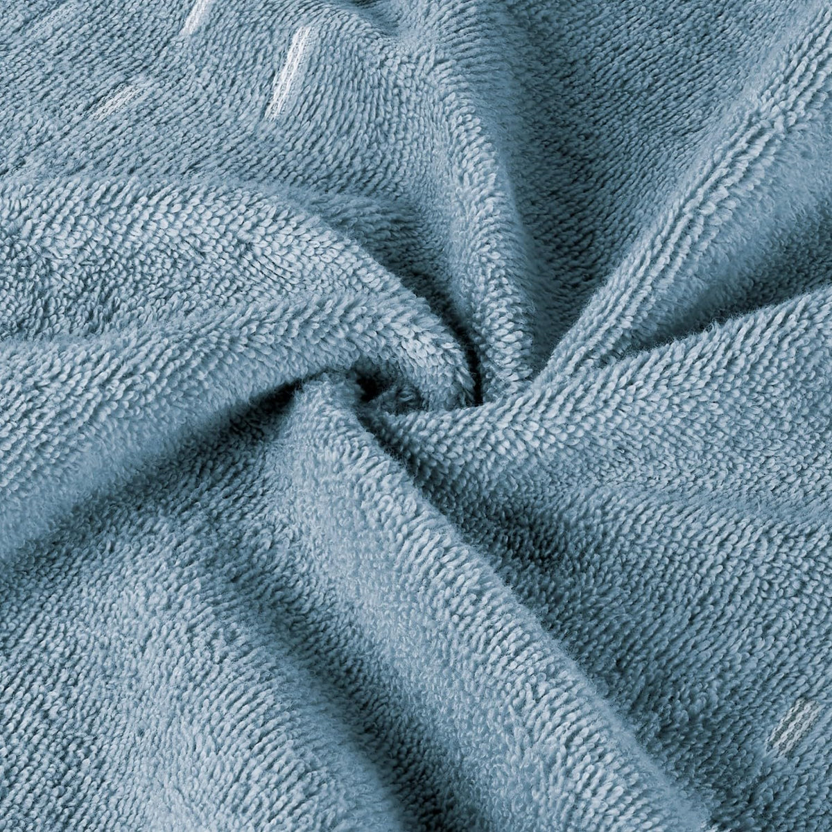 Airsoft 100% Cotton Hand Towel Set (2 Pcs), 450 GSM, Solid, Light Blue