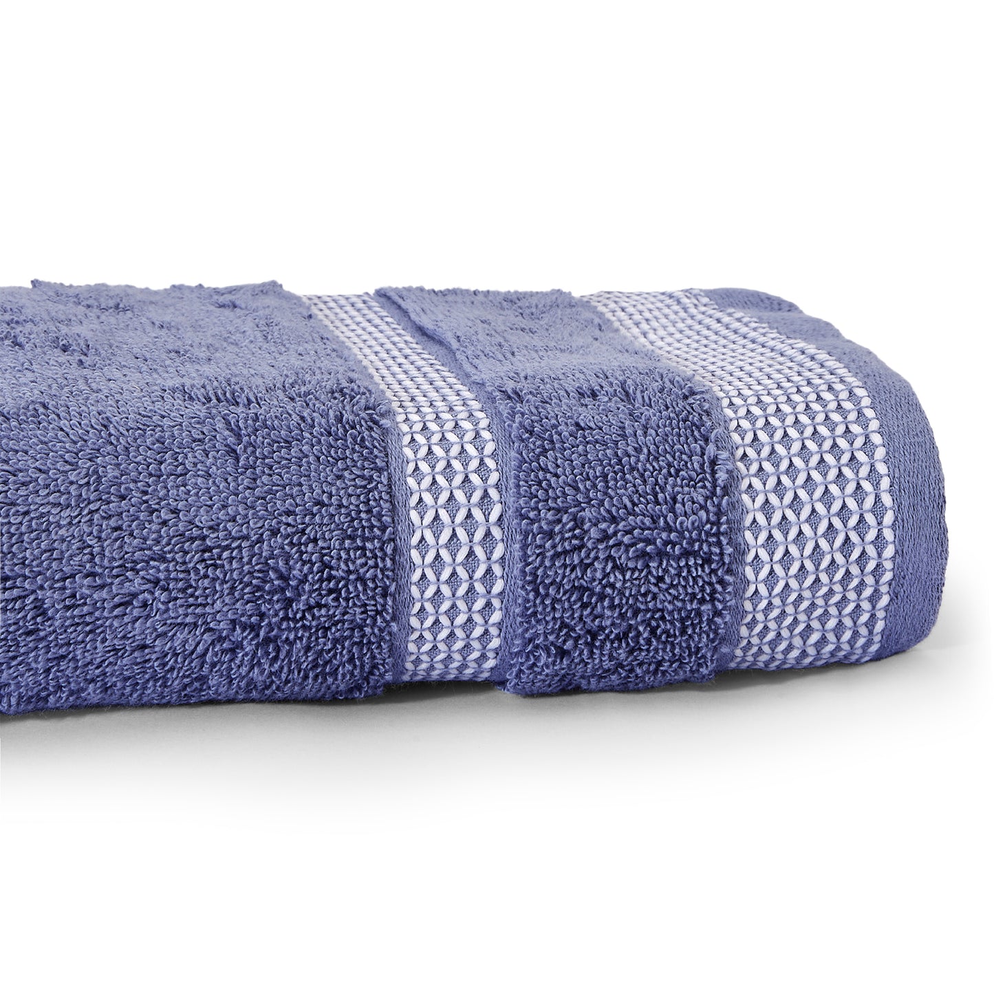 Hygro Hygro Cotton Hand Towel, 600 GSM, Solid, Blue