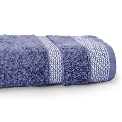 Hygro Hygro Cotton Hand Towel, 600 GSM, Solid, Blue