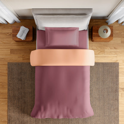 Essentials 100% Cotton Single Quilt, 170 TC, Solid, Buff