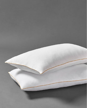 Solid White Microfiber Pillow - Essentials By Spaces