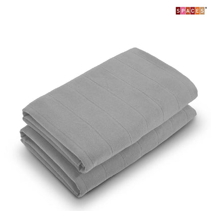 Freshlite 100% Cotton Bath Towel, 250 GSM, Solid, Dark Grey