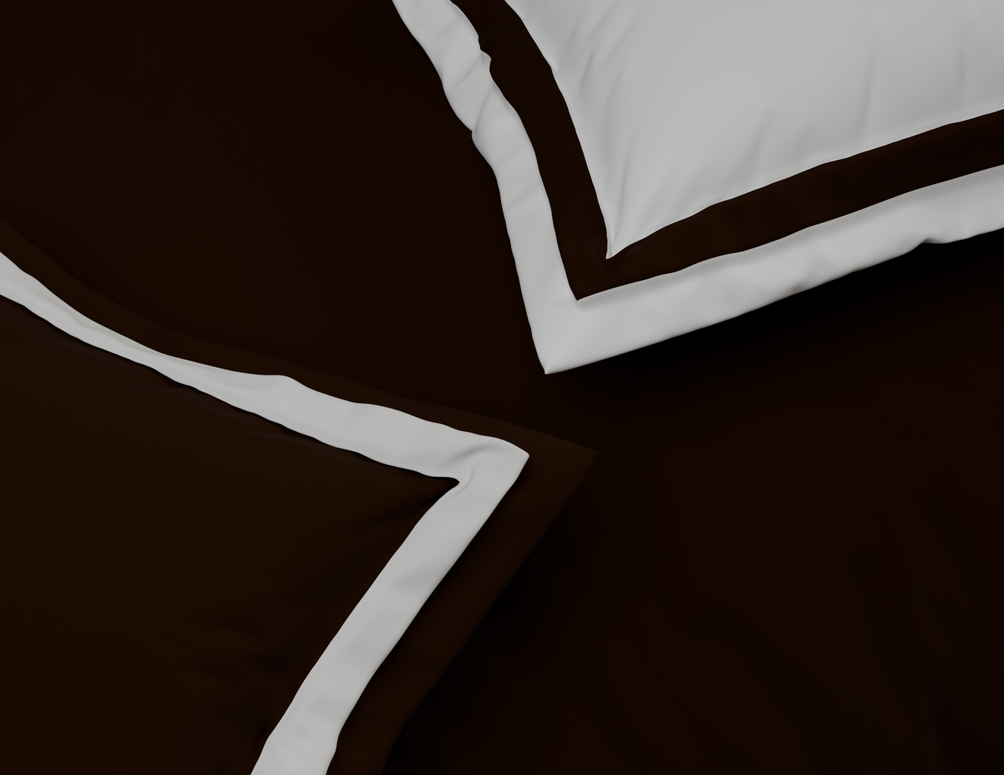 Solid Chocolate - Dark Brown Hygro Cotton King Size Bedsheet - Hygro By Spaces